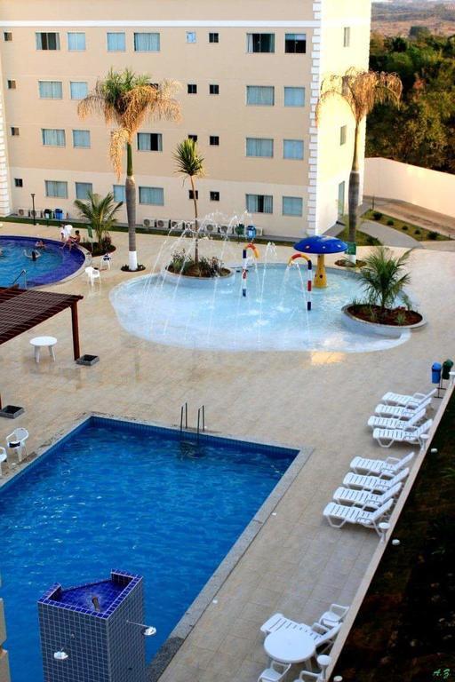 Apartamento No Encontro Das Aguas Caldas Novas Bagian luar foto
