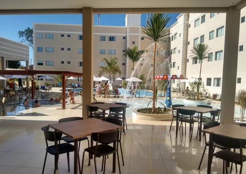 Apartamento No Encontro Das Aguas Caldas Novas Bagian luar foto