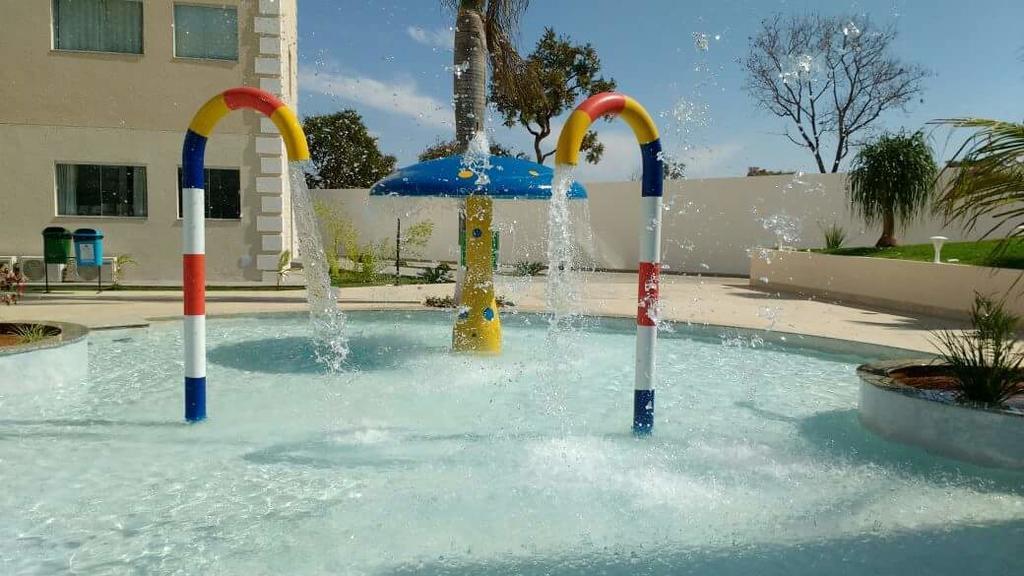 Apartamento No Encontro Das Aguas Caldas Novas Bagian luar foto