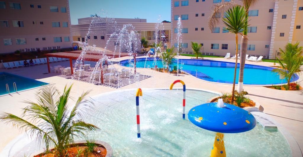 Apartamento No Encontro Das Aguas Caldas Novas Bagian luar foto